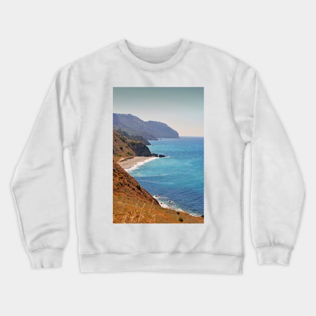 Playa de Las Alberquillas Costa del Sol Spain Crewneck Sweatshirt by Andy Evans Photos